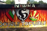 Kibicowskie graffiti