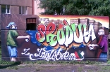 Kibicowskie graffiti